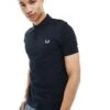 Fred Perry Plain Polo Shirt In Navy For Unisex -Modish Men Wear 202959944 1 navy