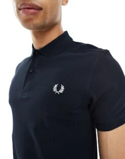 Fred Perry Plain Polo Shirt In Navy For Unisex 10 Fred Perry Plain Polo Shirt In Navy For Unisex -Modish Men Wear 202959944 4