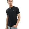 Fred Perry Ringer T-shirt In Black For Men