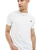 Fred Perry Ringer T-shirt In White For Men -Modish Men Wear 202960045 1 white