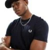Fred Perry Ringer T-shirt In Navy For Men -Modish Men Wear 202960049 1 navy