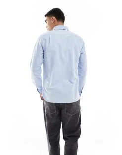 Fred Perry Oxford Shirt In Light Blue For Men 8 Fred Perry Oxford Shirt In Light Blue For Men -Modish Men Wear 204536965 2