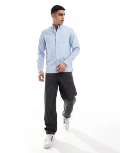 Fred Perry Oxford Shirt In Light Blue For Men 10 Fred Perry Oxford Shirt In Light Blue For Men -Modish Men Wear 204536965 4