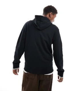 Fred Perry Hoodie In Black For Men -Modish Men Wear 205555297 4