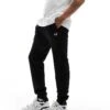 Fred Perry Loopback Sweatpants In Black For Men