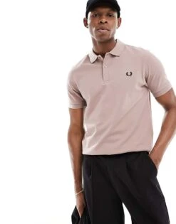 Fred Perry Plain Polo In Pink For Men -Modish Men Wear 206035895 1 pink 1