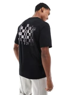 Fred Perry Oversized T-shirt In Black With Crowd Back Print For Men 11 Fred Perry Oversized T-shirt In Black With Crowd Back Print For Men -Modish Men Wear 207013111 1 black 1