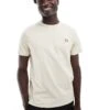 Fred Perry T-shirt In Off White For Men -Modish Men Wear 207013217 1 white