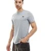 Fred Perry Crew Neck T-shirt In Grey For Men -Modish Men Wear 207223190 1 grey