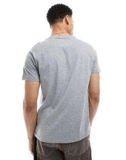 Fred Perry Crew Neck T-shirt In Grey For Men -Modish Men Wear 207223190 3