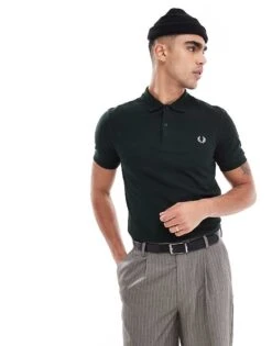 Fred Perry Polo Shirt In Forest Green For Men -Modish Men Wear 207457348 1 green 1