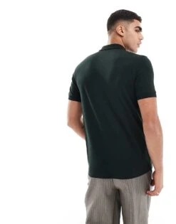 Fred Perry Polo Shirt In Forest Green For Men -Modish Men Wear 207457348 4
