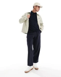 Fred Perry Twin Tipped Polo Shirt In Navy For Men 10 Fred Perry Twin Tipped Polo Shirt In Navy For Men -Modish Men Wear 207457429 4