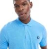 Fred Perry Polo Shirt In Light Blue For Men -Modish Men Wear 207457578 1 blue