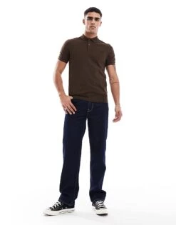 Fred Perry Polo Shirt In Brown For Men -Modish Men Wear 207457621 4