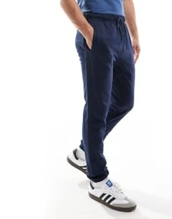 Fred Perry Co-ord Track Joggers In Navy With Taping For Men -Modish Men Wear 207457646 3