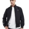 Fred Perry Brentham Jacket In Black For Men
