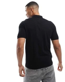 Fred Perry Polo Shirt In Black For Men -Modish Men Wear 207694436 4