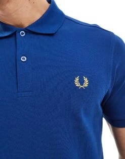 Fred Perry Polo Shirt In Blue For Men -Modish Men Wear 208006148 3
