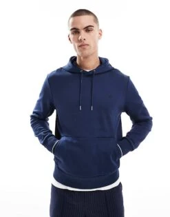 Fred Perry Pullover Hoodie In Dark Green For Men -Modish Men Wear 208006173 2