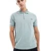 Fred Perry Polo Shirt In Silver Grey For Men