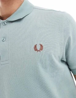 Fred Perry Polo Shirt In Silver Grey For Men -Modish Men Wear 208006178 3