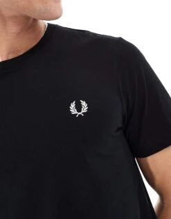 Fred Perry T-shirt In Black For Men -Modish Men Wear 208006242 3