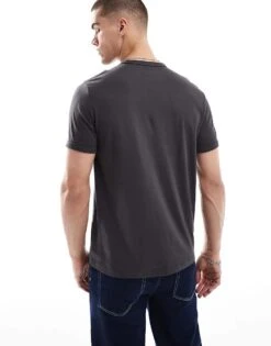 Fred Perry Ringer T-shirt In Grey For Men -Modish Men Wear 208006481 4