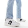Fred Perry B4 Leather And Suede Trainers In White For Men -Modish Men Wear 208006638 1 white