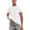 Fred Perry Twin Tipped T-shirt In White For Men -Modish Men Wear 208006671 1 white