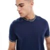 Fred Perry T-shirt In Navy For Men -Modish Men Wear 208006697 1 navy