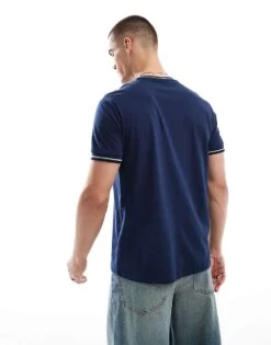 Fred Perry T-shirt In Navy For Men -Modish Men Wear 208006697 3