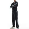 Fred Perry Co-ord Two Colour Taped Track Joggers In Black For Men 1 Fred Perry Co-ord Two Colour Taped Track Joggers In Black For Men -Modish Men Wear 208006768 1 black