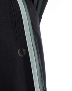 Fred Perry Co-ord Two Colour Taped Track Joggers In Black For Men -Modish Men Wear 208006768 3