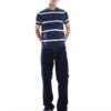 Fred Perry T-shirt In Navy With Horizontal Thick Stripes For Men -Modish Men Wear 208008038 1 navy