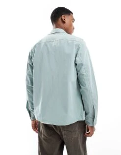 Fred Perry Technical Zip Through Overshirt In Light Blue For Men -Modish Men Wear 208008065 3